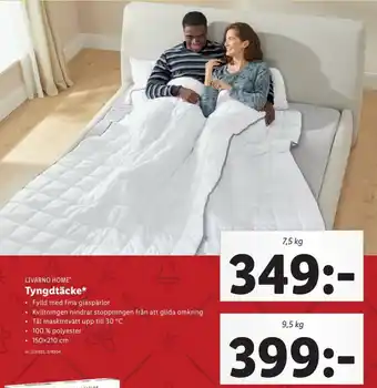 Livarno Home Tyngdtäcke* 7,5 kg