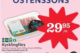 Östenssons GARANT Kycklingfärs erbjuda