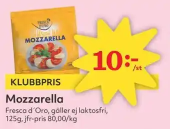 Östenssons FRESCA D'ORO Mozzarella erbjuda
