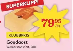 Östenssons WERNERSSONS Goudaost erbjuda