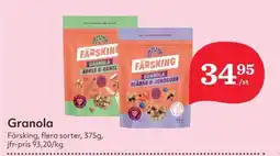 Östenssons FÄRSKING Granola erbjuda