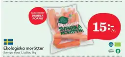 Östenssons Ekologiska morötter erbjuda