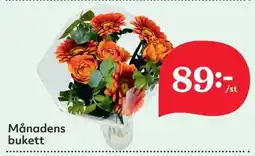 Östenssons Månadens bukett erbjuda