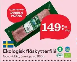 Östenssons GARANT EKO Ekologisk fläskytterfilé erbjuda