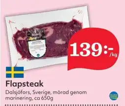 Östenssons DALSJOFORS Flapsteak erbjuda