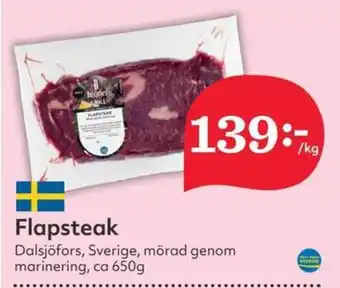 Östenssons DALSJOFORS Flapsteak erbjuda