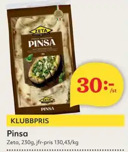 Östenssons ZETA Pinsa erbjuda