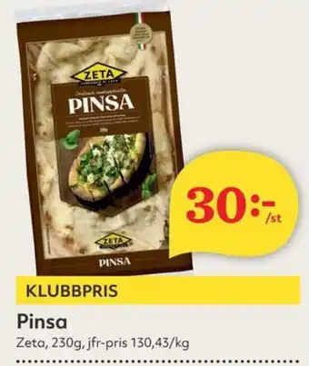 Östenssons ZETA Pinsa erbjuda