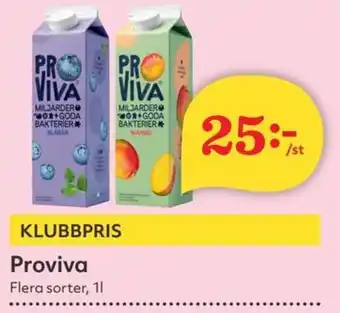 Östenssons Proviva erbjuda