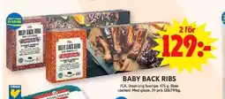 ICA Maxi BABY BACK RIBS erbjuda