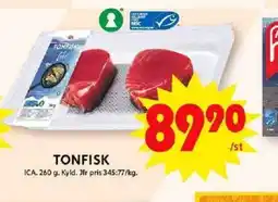 ICA Maxi TONFISK erbjuda