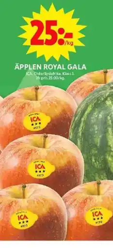 ICA Maxi ÄPPLEN ROYAL GALA erbjuda