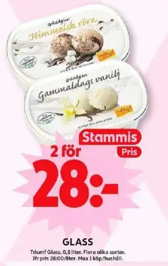 ICA Maxi GLASS erbjuda