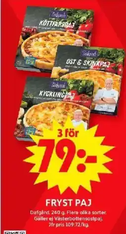 ICA Maxi FRYST PAJ erbjuda