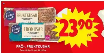 ICA Maxi FRÖ-, FRUKTKUSAR erbjuda