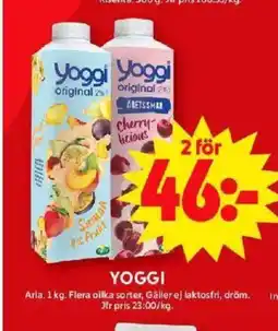 ICA Maxi YOGGI erbjuda