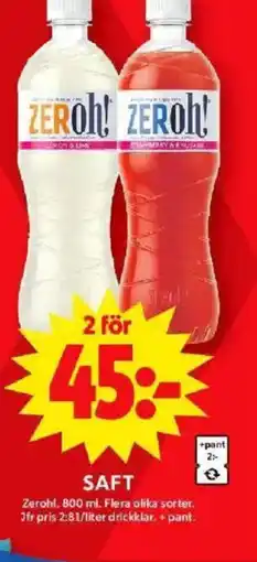 ICA Maxi SAFT erbjuda
