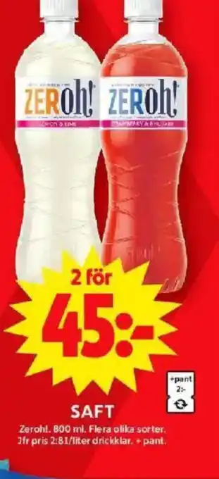 ICA Maxi SAFT erbjuda