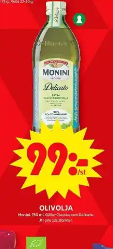 ICA Maxi OLIVOLJA erbjuda