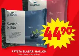 ICA Maxi FRYSTA BLÅBÄR, HALLON erbjuda