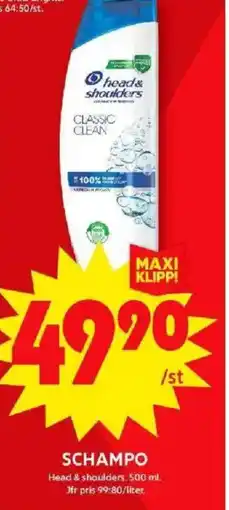 ICA Maxi SCHAMPO erbjuda