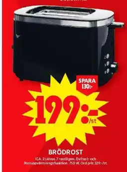 ICA Maxi BRÖDROST erbjuda