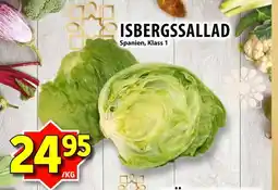 Matvärlden Tensta ISBERGSSALLAD erbjuda