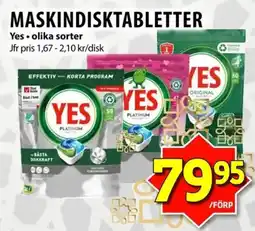 Matvärlden Tensta MASKINDISKTABLETTER erbjuda