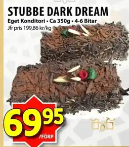 Matvärlden Tensta STUBBE DARK DREAM erbjuda
