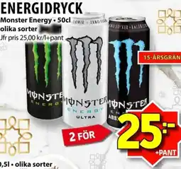 Matvärlden Tensta ENERGIDRYCK erbjuda
