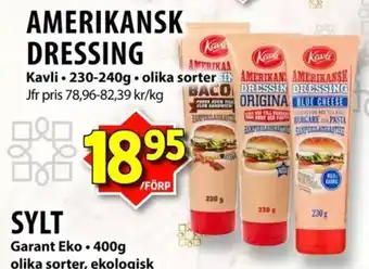 Matvärlden Tensta AMERIKANSK DRESSING erbjuda