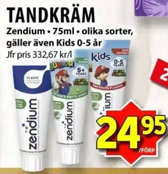 Matvärlden Tensta TANDKRÄM erbjuda