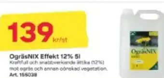 Byggmax OgräsNIX Effekt 12% 51 erbjuda