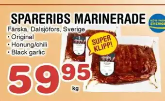 Nya Pulsen SPARERIBS MARINERADE erbjuda