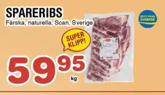 Nya Pulsen SPARERIBS erbjuda