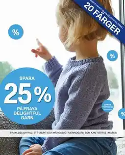 Selfmade SPARA 25% PÅ FRAYA DELIGHTFUL GARN erbjuda