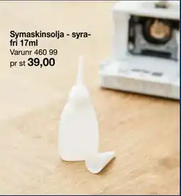 Selfmade Symaskinsolja - syrafri 17ml erbjuda