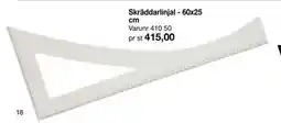 Selfmade Skräddarlinjal - 60x25 cm erbjuda