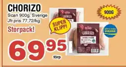 Nya Pulsen CHORIZO erbjuda