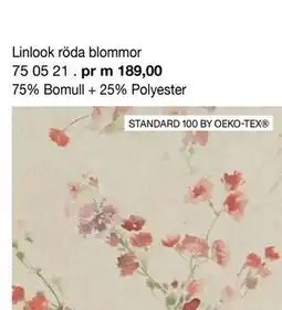 Selfmade 75% Bomull + 25% Polyester erbjuda