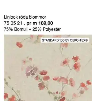 Selfmade 75% Bomull + 25% Polyester erbjuda