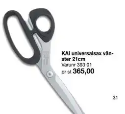 Selfmade KAI universalsax vänster 21cm erbjuda