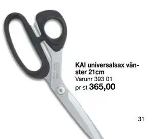 Selfmade KAI universalsax vänster 21cm erbjuda