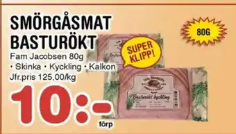 Nya Pulsen SMÖRGÅSMAT BASTURÖKT erbjuda