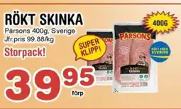 Nya Pulsen RÖKT SKINKA erbjuda