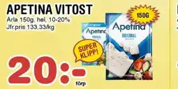 Nya Pulsen APETINA VITOST erbjuda
