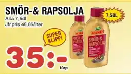 Nya Pulsen SMÖR-& RAPSOLJA erbjuda
