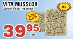 Nya Pulsen VITA MUSSLOR erbjuda