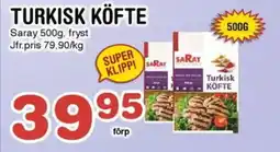 Nya Pulsen TURKISK KÖFTE erbjuda