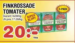 Nya Pulsen FINKROSSADE TOMATER erbjuda